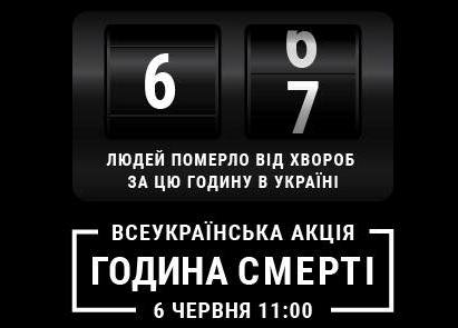All-Ukrainian action “Hour of Death”: Ukrainians are demanding a reform of medicine
