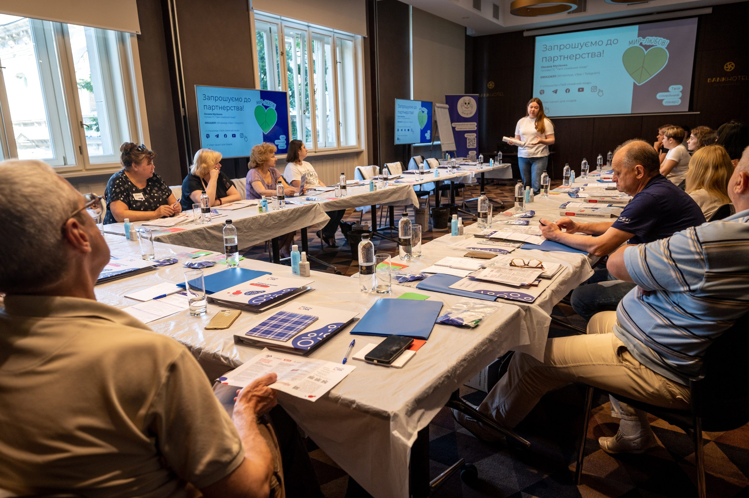 With the USAID support, 100% Life covered all primary care physicians in Lviv the training