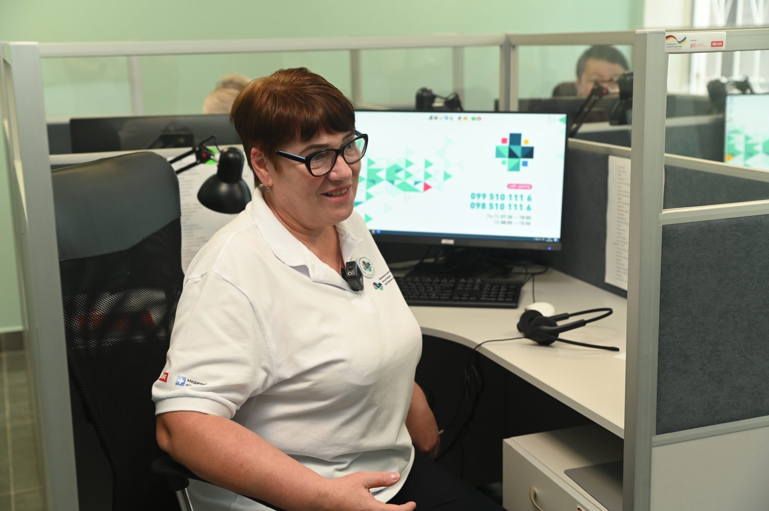 In Chernihiv region, modern call centers have been established in health care institutions of two communities at the same time
